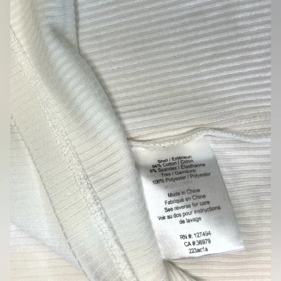 Heartloom NWT Luna Cropped Top in Eggshell - Picture 5 of 5